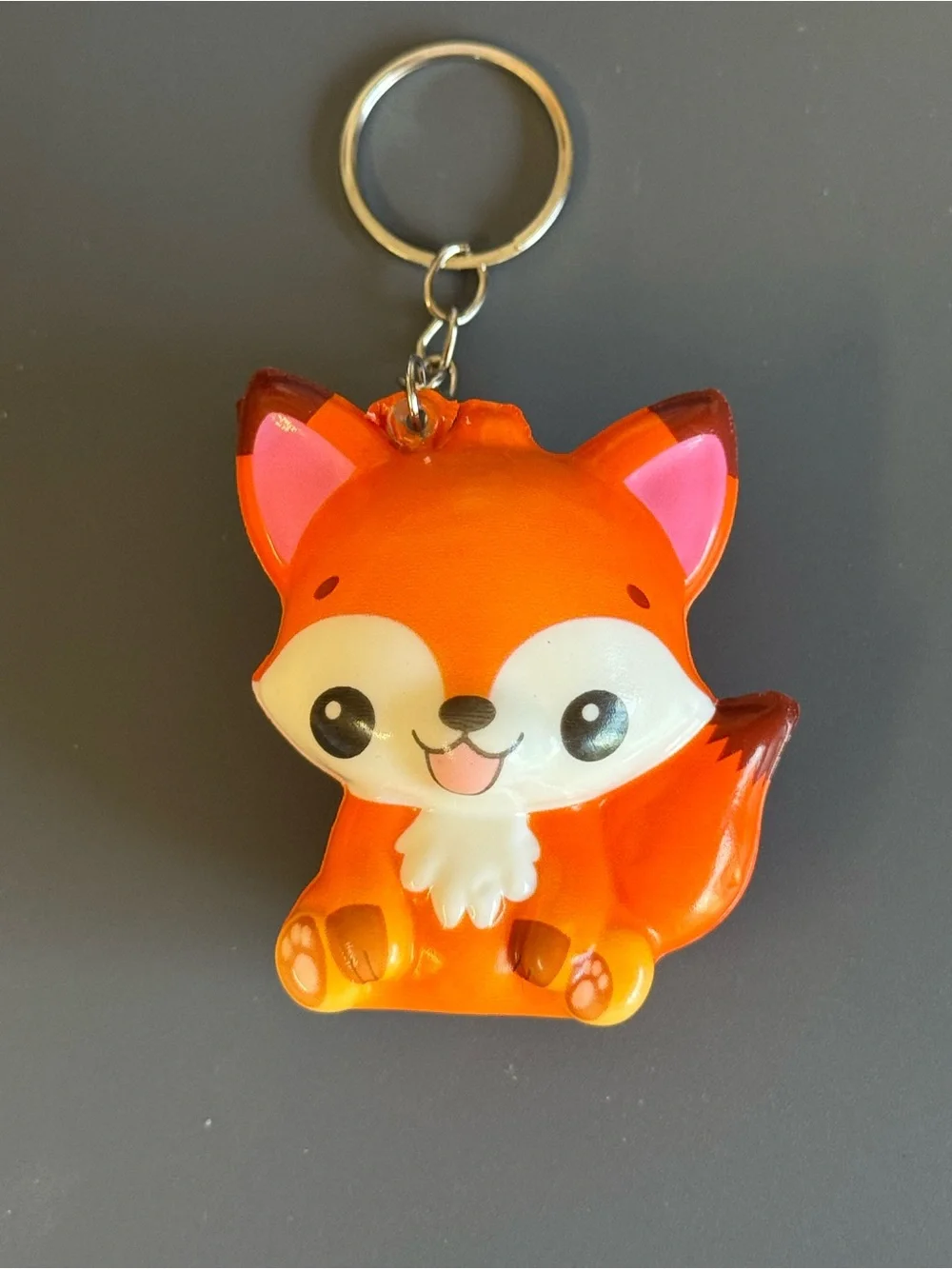 Brand New Cute Cute Cartoon Squirrel Squishy Keychain TikTok Viral Safar